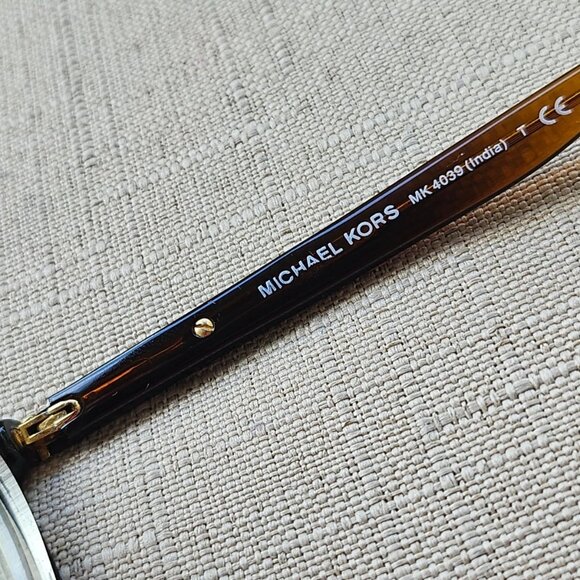 Michael Kors Women Glasses Frame Dark Brown Tortoise INDIA MK4039 3217 Eyeglass - Picture 11 of 12